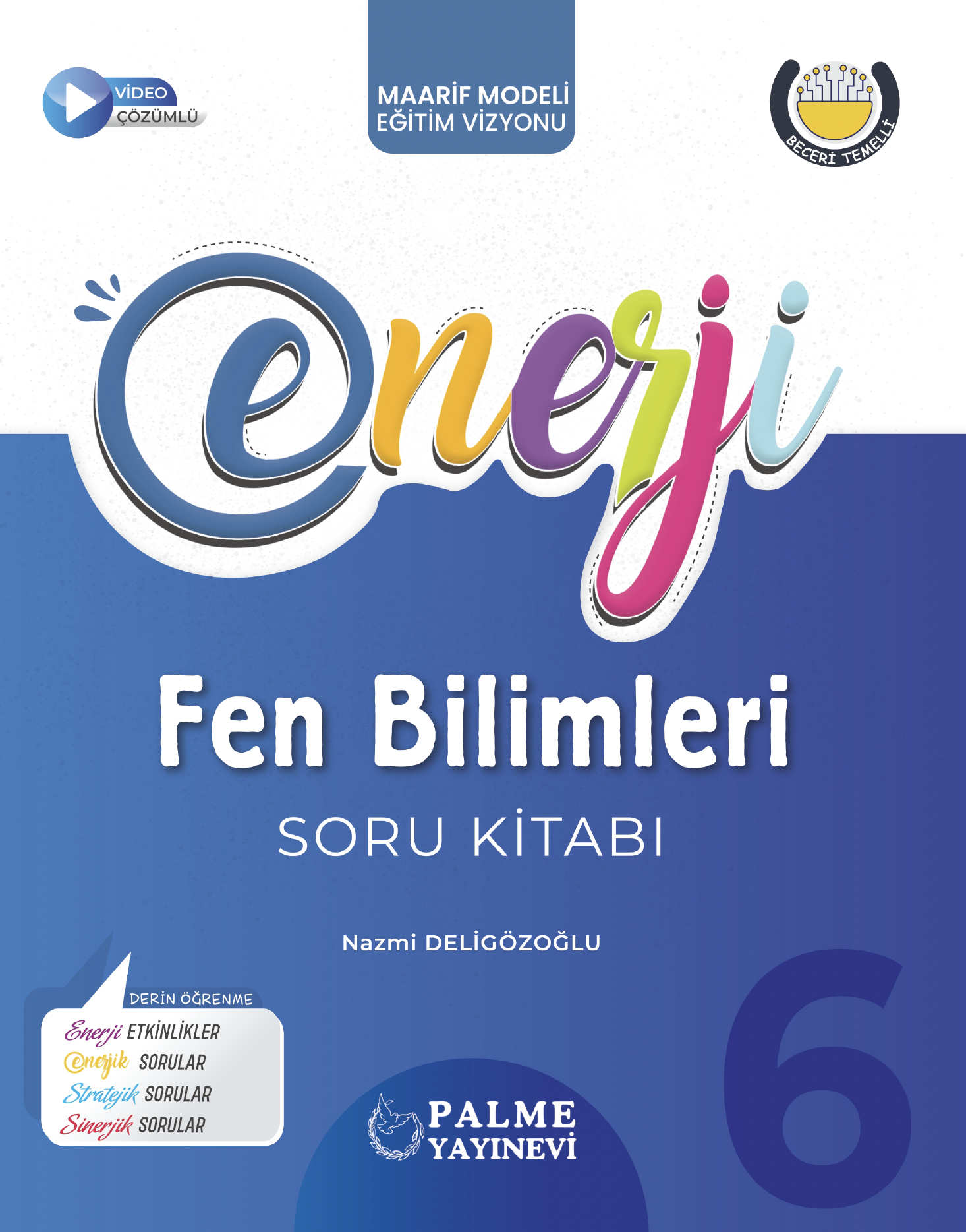 6. Sınıf Enerji Fen Bilimleri Soru Kitabı kapak görseli